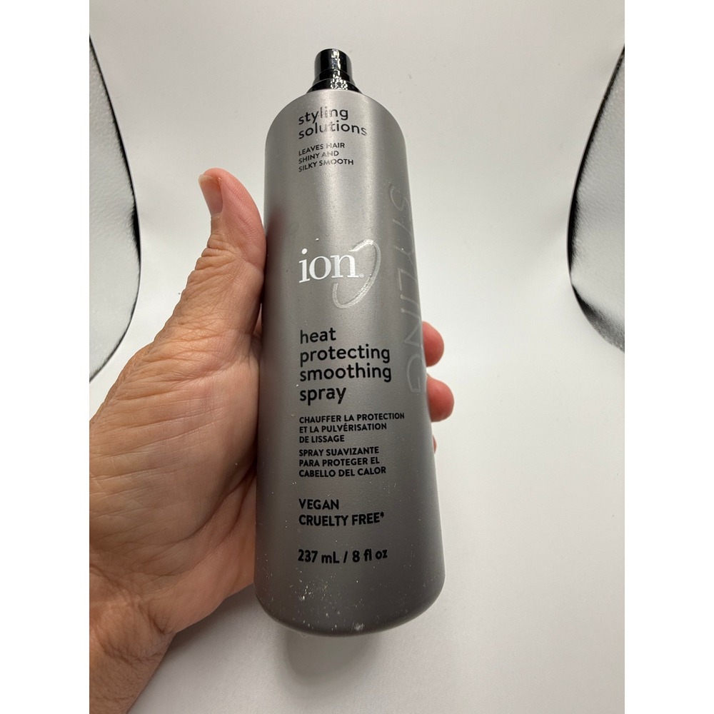 Ion Heat Protecting Smoothing Spray 8oz Vegan Cruelty Free Styling Solutions